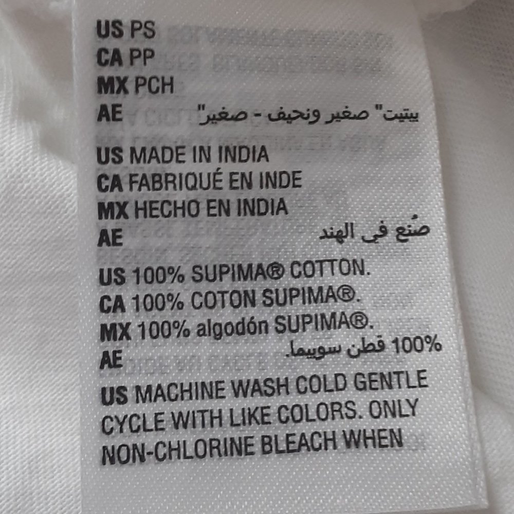 Charter Club Split Neck Bright White 100% Supima Cotton Top Roll Tab - Picture 10 of 10